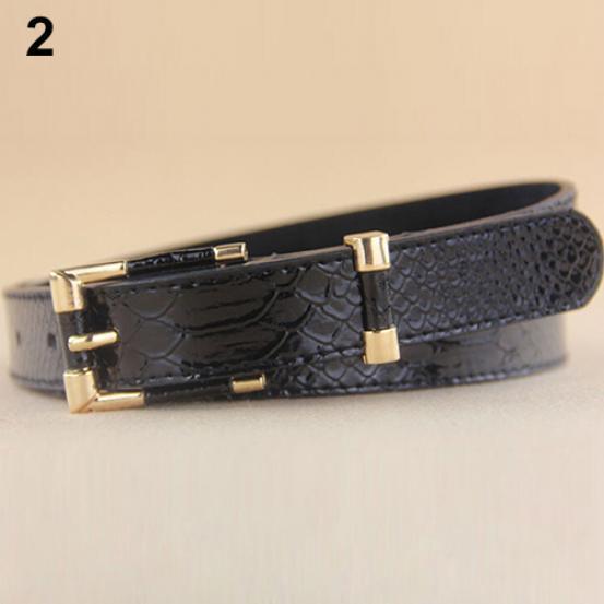 Женщины зернистой искусственная кожа пояса. Women's granular belt made of artificial leather. - Image 2
