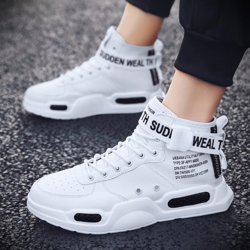 Мужские Сапоги Тенденция Высокие Вершины Men's Outdoor Casual Sneakers - Image 3