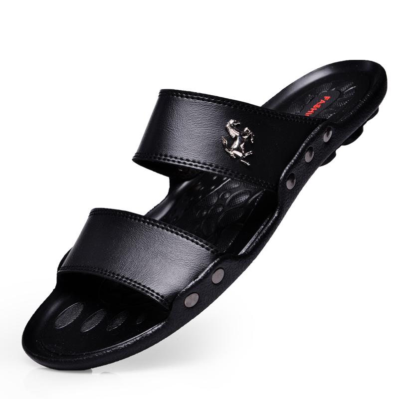 Летняя модная Обувь Мужские Сандалии Summer Fashion Shoes Men's Sandals - Image 5