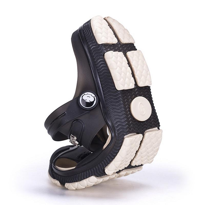Мужская мода Тапочки квартиры,пляж сандалии Men's Fashion Crocs Sandals Slippers - Image 2
