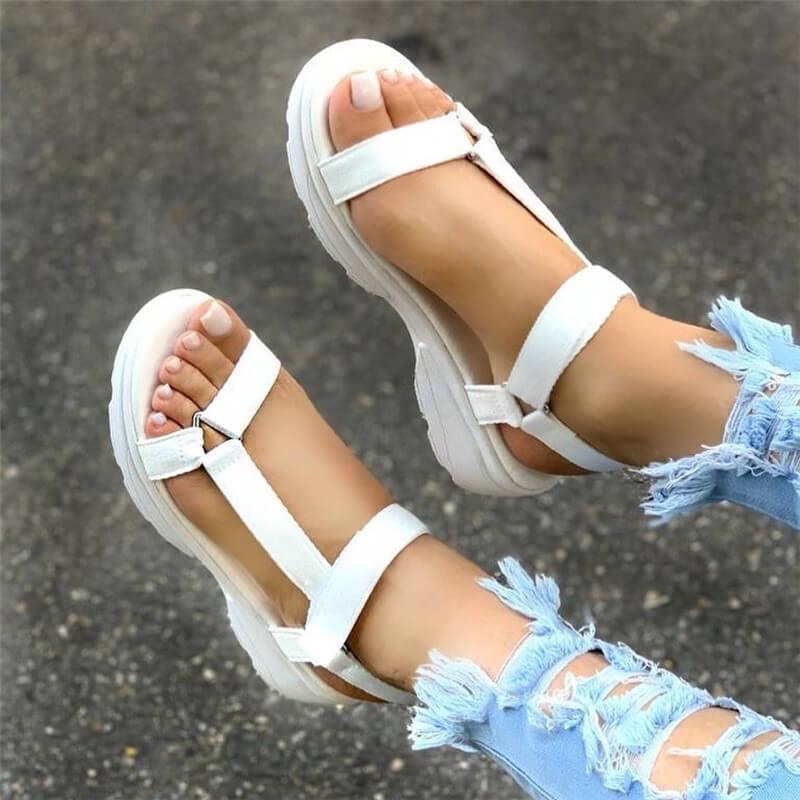Повседневная обувь Удобные сандалии женщины Multi Colors Casual Shoes Comfortable Sandals Female - Image 4