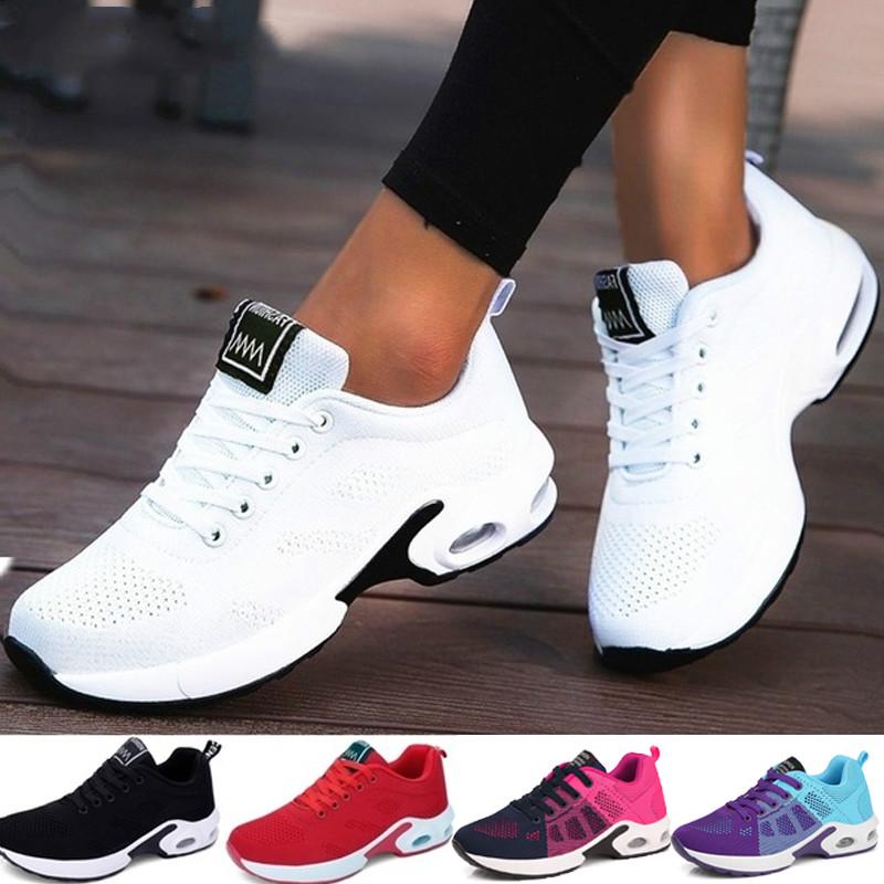 Кроссовки женская повседневная обувь Breathable Women Casual Shoes - Image 5