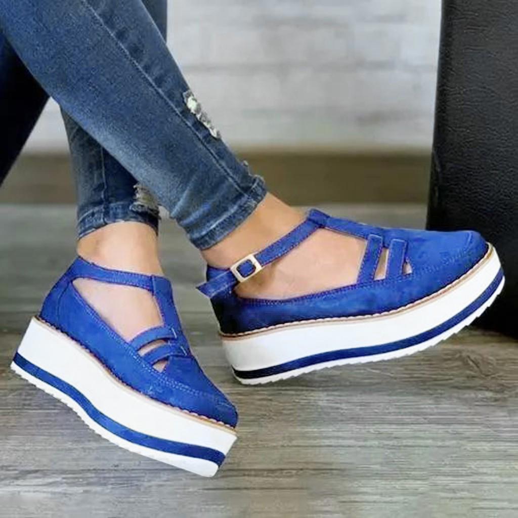 Босоножки Женские круглый Пряжка Clarks Sandals Women's Breathable - Image 4