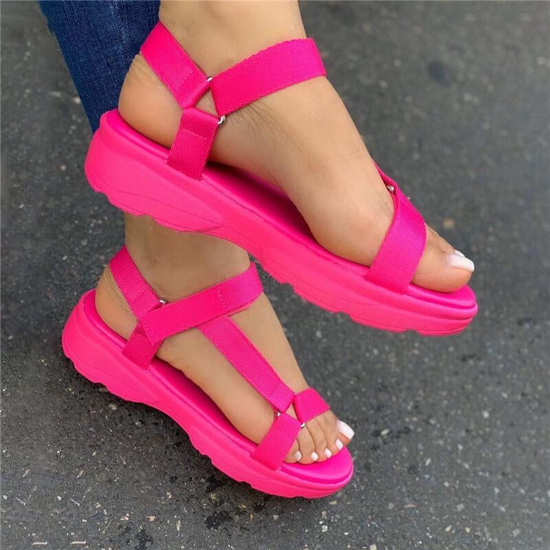 Повседневная обувь Удобные сандалии женщины Multi Colors Casual Shoes Comfortable Sandals Female - Image 5