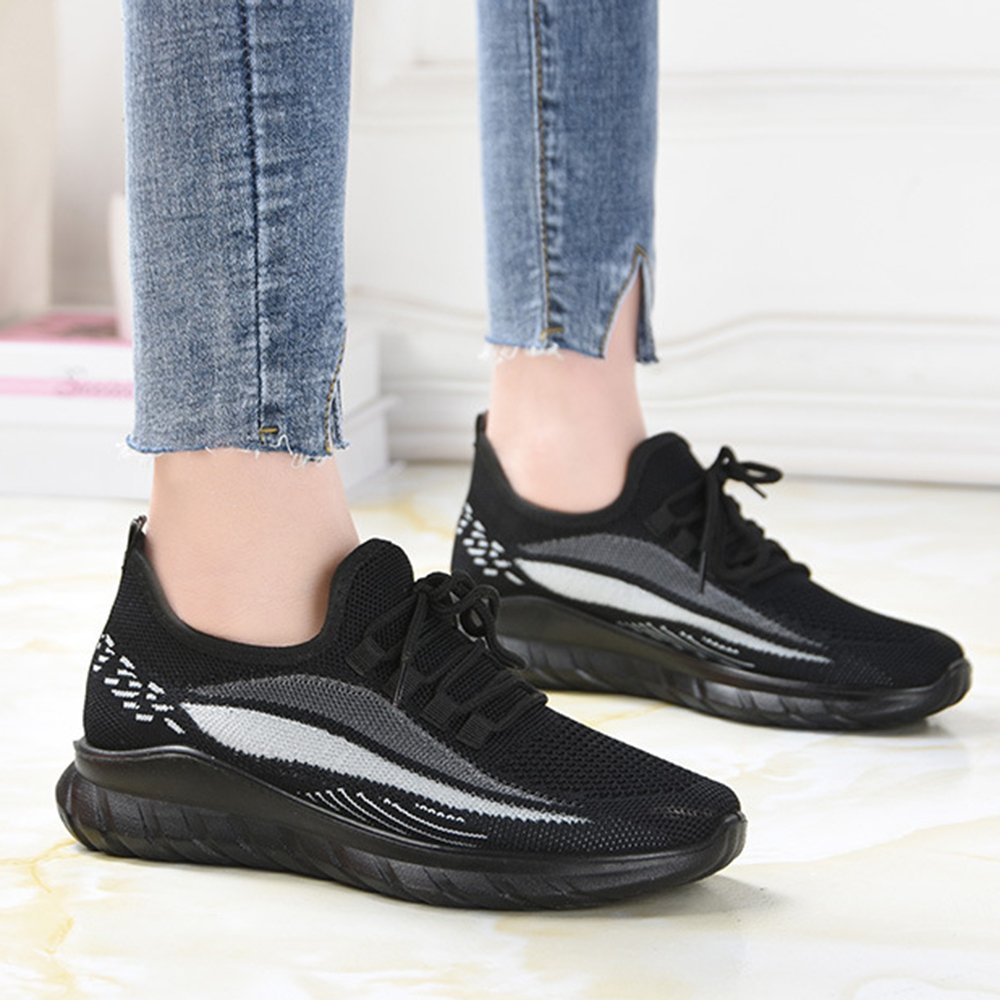 Женские дышащие повседневные кроссовки Women's Breathable Casual Sneakers - Image 4