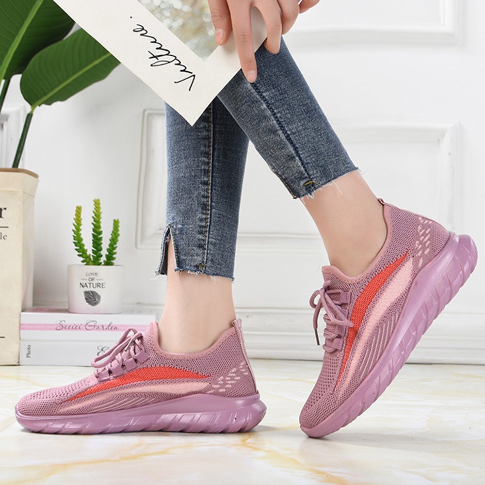 Женские дышащие повседневные кроссовки Women's Breathable Casual Sneakers - Image 3