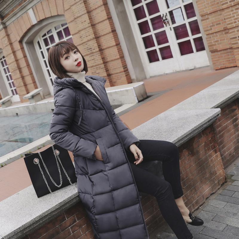 Пуховик с утолщением и удлинением Down Jacket Coat Fit Women - Image 6
