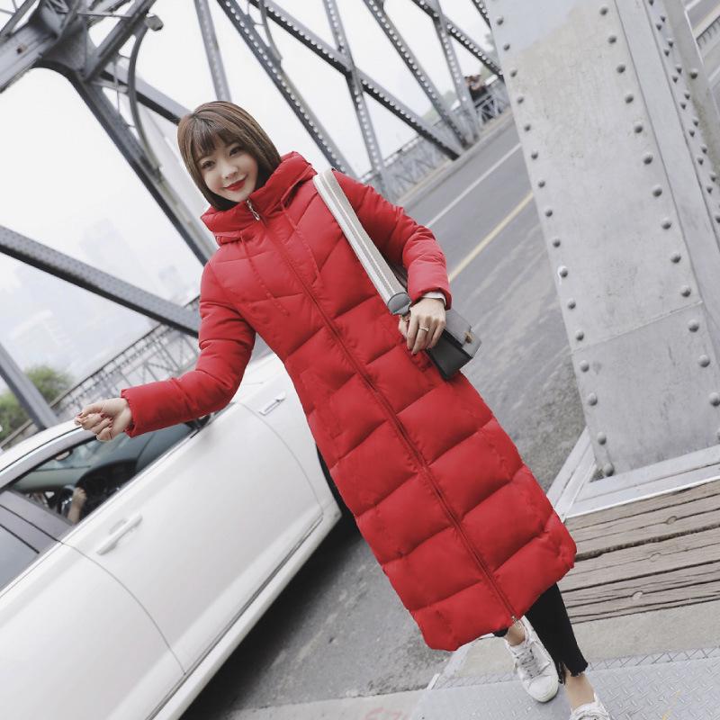 Пуховик с утолщением и удлинением Down Jacket Coat Fit Women - Image 3