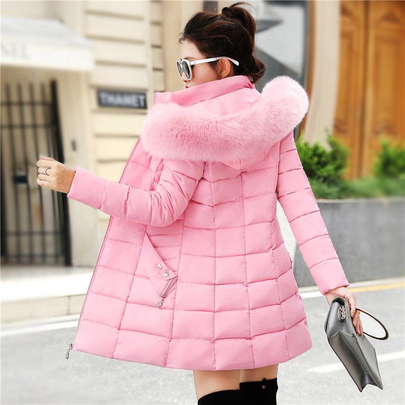 Женские зимние повседневные длинные пальто Women's Winter Casual Long Coats - Image 3