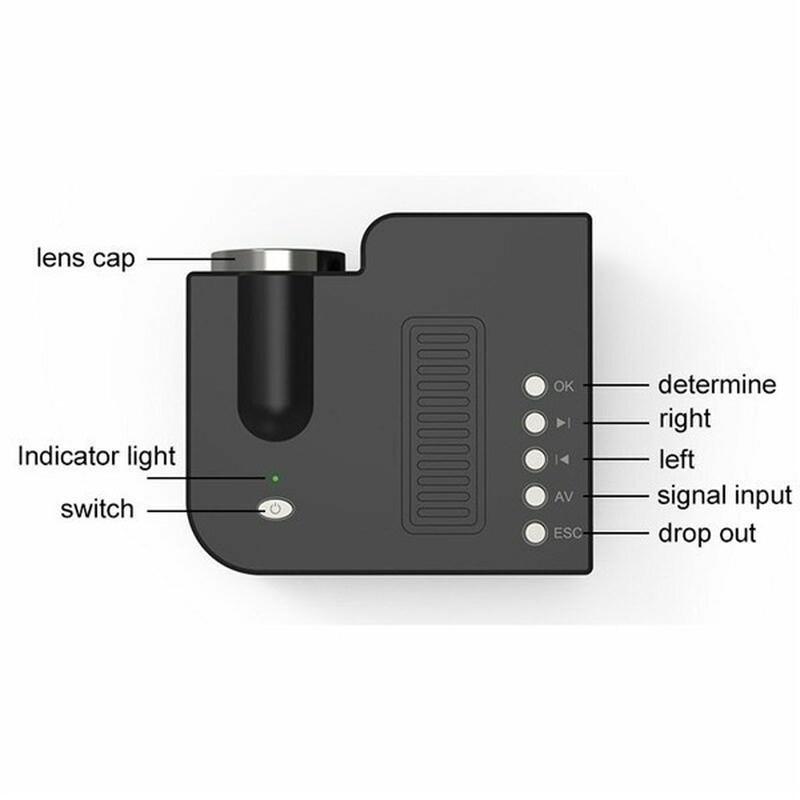 Newest Portable HD 1080P 10W Mini Projector mini projector