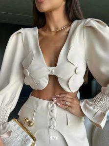 elegant set for the summer season Trendy Lady's Outfit